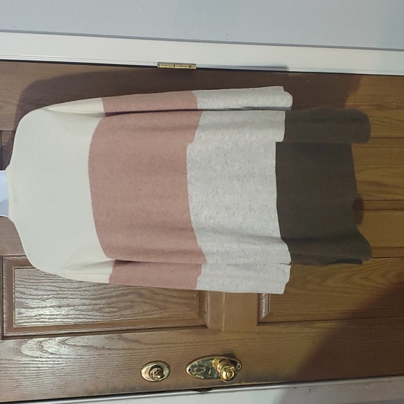 Madewell Color Block Cardigan Sweater - Picture 2 of 9